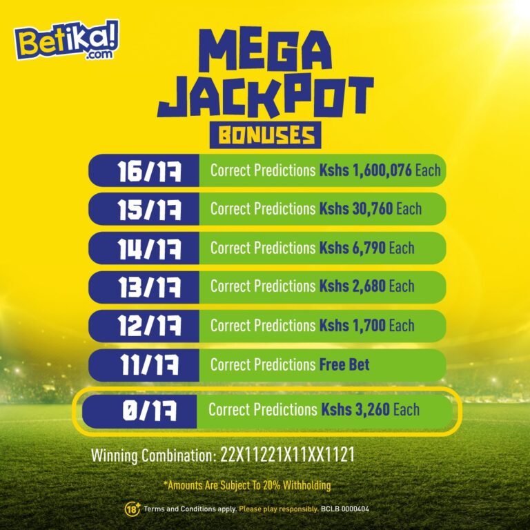 Betika Midweek Jackpot Predictions Archives Goal Goal Tips