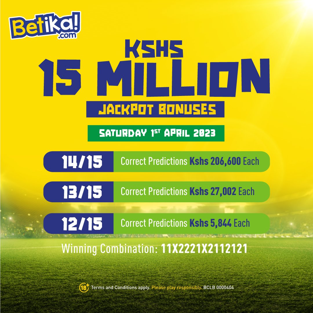 100 Accurate Betika Midweek Jackpot Predictions For Today 27 1 2024 